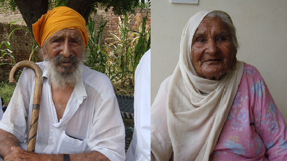 father and Mother of Shaheed Jaswant Singh Khalra